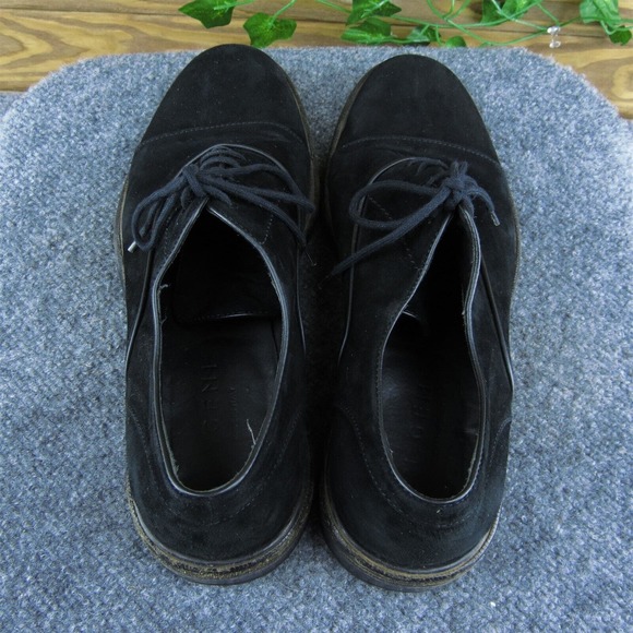 M. Gemi Men Oxfords Shoes Black‎ Leather Lace Up Size 41.5 Medium main image 7